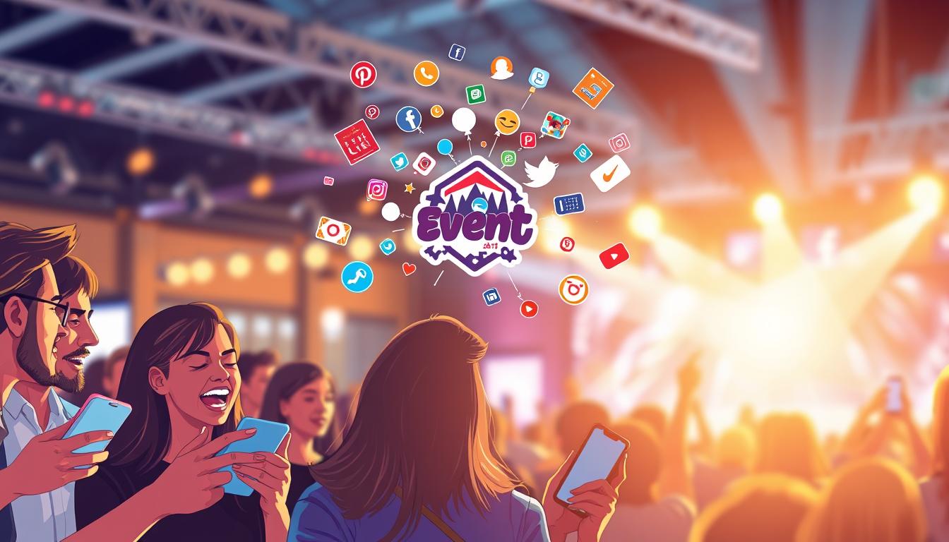Social media marketing for events